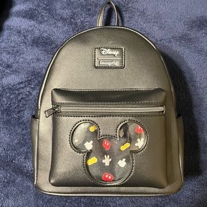Disney Loungefly Backpack Mickey Mouse “Body Parts”